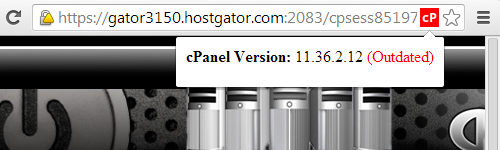 HostMonser is running cPanel 11.36