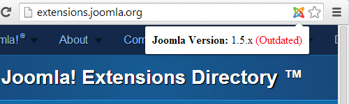 Joomla Extensions Directory is Running Joomla 1.5