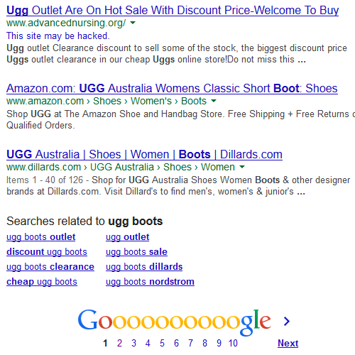 UGG Boots Search Result Page 1